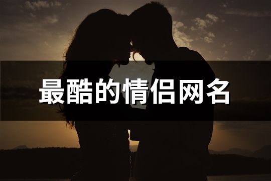 最酷的情侶網名(共220個)