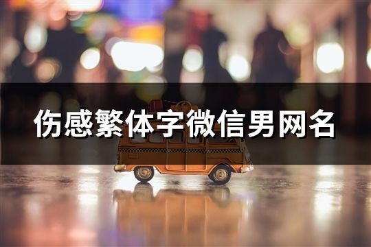 傷感繁體字微信男網(wǎng)名(90個(gè))