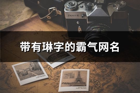 帶有琳字的霸氣網名(共87個)