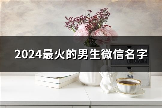 2024最火的男生微信名字(共40個) 2024最火的男生微信名字(共40個)