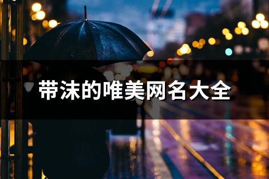 帶沫的唯美網(wǎng)名大全(共47個(gè))