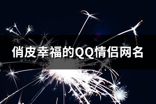 俏皮幸福的QQ情侶網名(125對)