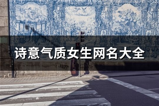 詩意氣質女生網名大全(共457個)