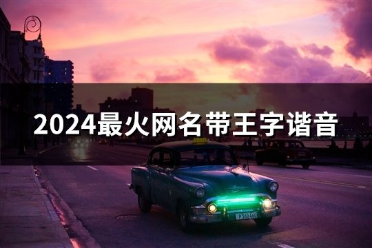2024最火網名帶王字諧音(185個)