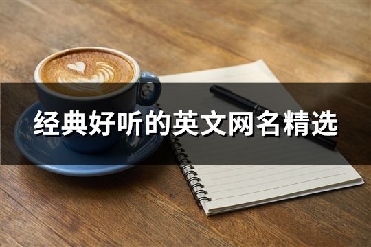 經典好聽的英文網名精選(575個)