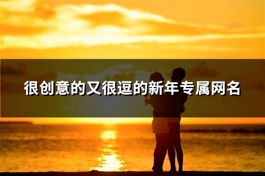 很創意的又很逗的新年專屬網名(219個)