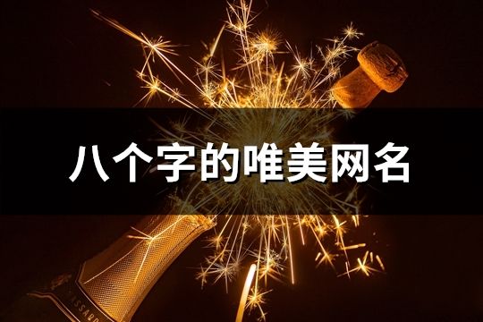 八個字的唯美網名(共121個)