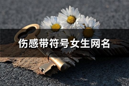 傷感帶符號(hào)女生網(wǎng)名(共98個(gè))