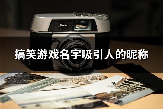 搞笑游戲名字吸引人的昵稱(精選91個)