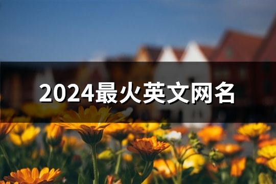 2024最火英文網(wǎng)名(共117個(gè))