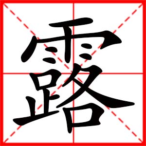 帶露字的女孩名字_用露字起名